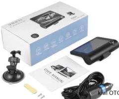 كاميرا سيارة أمامية وخلفية بتصوير Full HD 1080P توثّق الطريق بوضوح عالي