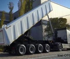 قلاب كمبرسي سعة 34 متر مكعب، 4 محاور، جفت تاير